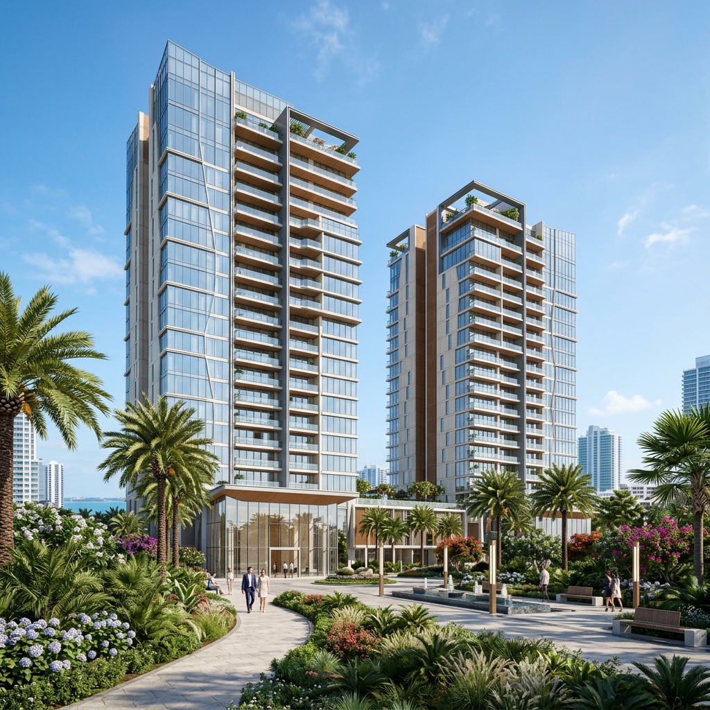 Condomínio residencial moderno